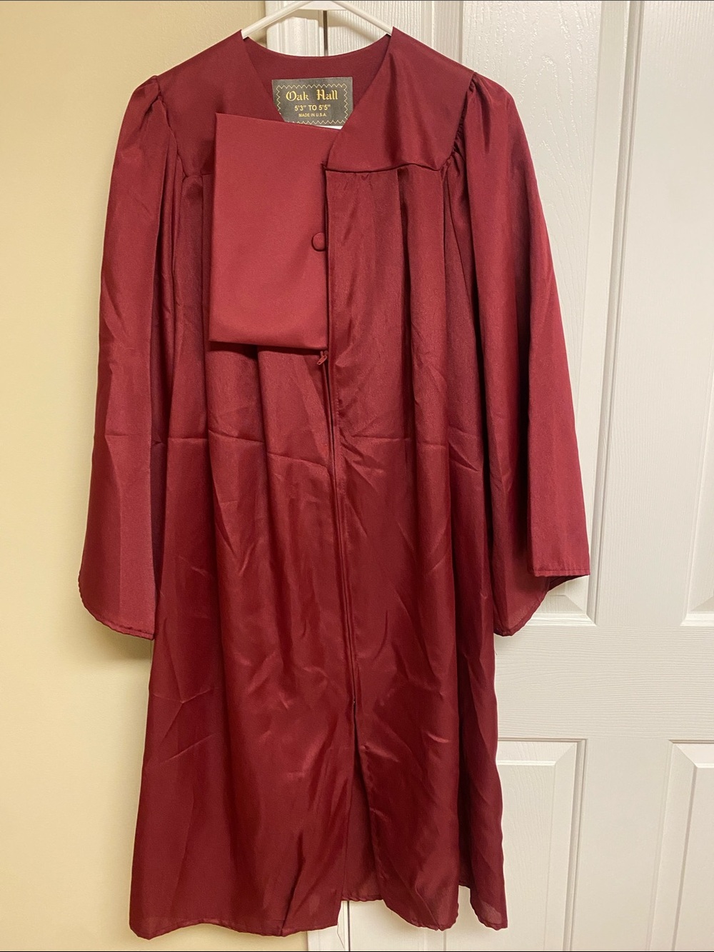 Oak Hall Women's Burgundy Academic Robe